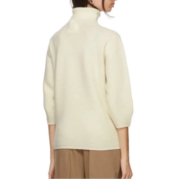 MaxMara Etrusco Wool Cashmere Turtleneck Maglia Pullover Sweater - Picture 2 of 10